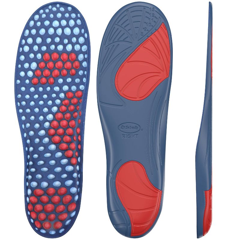 Dr. Scholl's Comfort & Energy Massaging Gel Advanced Insoles for Men - Size (8-14)