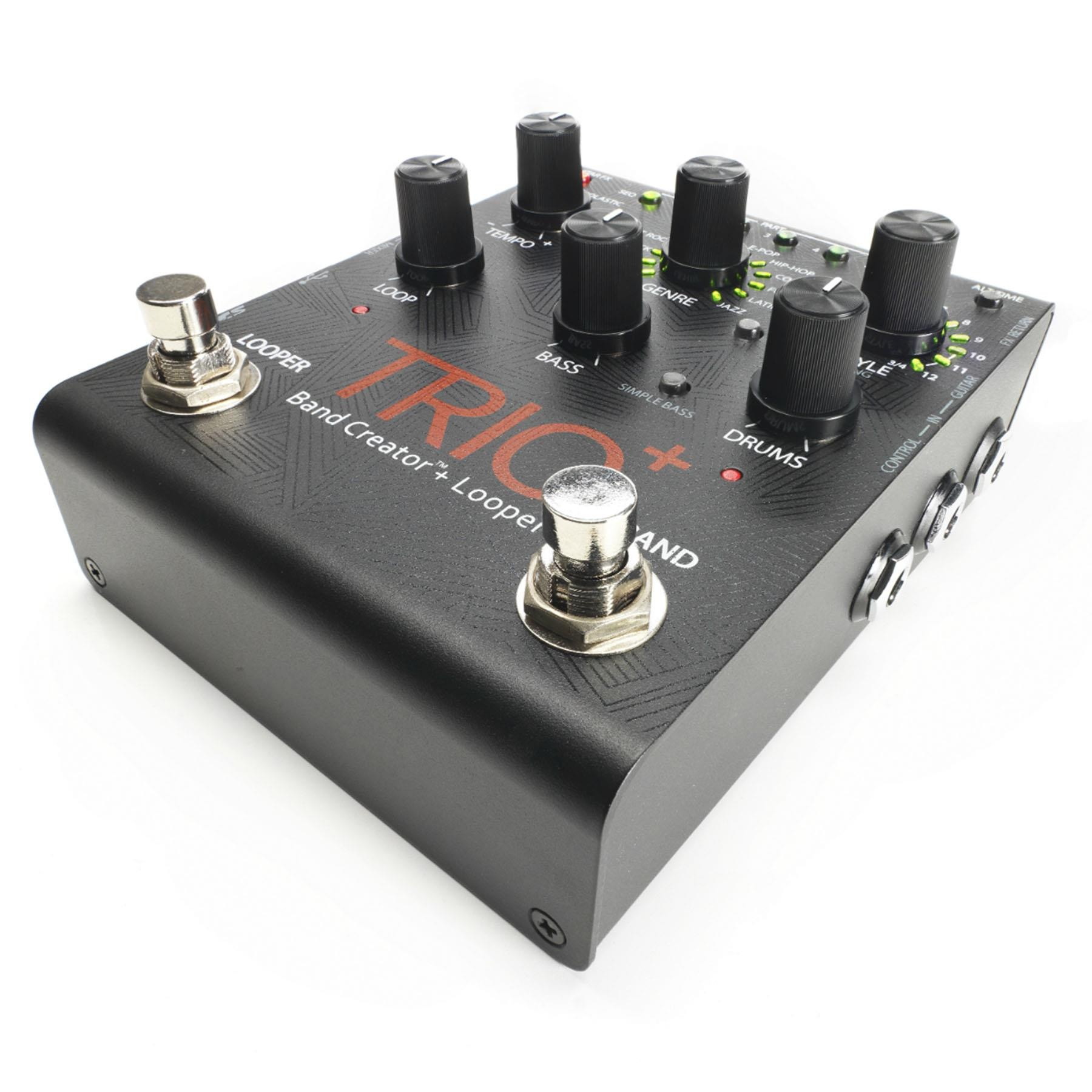 Digitech Trio+ Effect Pedal w/ Korg GA-2 Compact Guitar/Bass Tuner Bundle