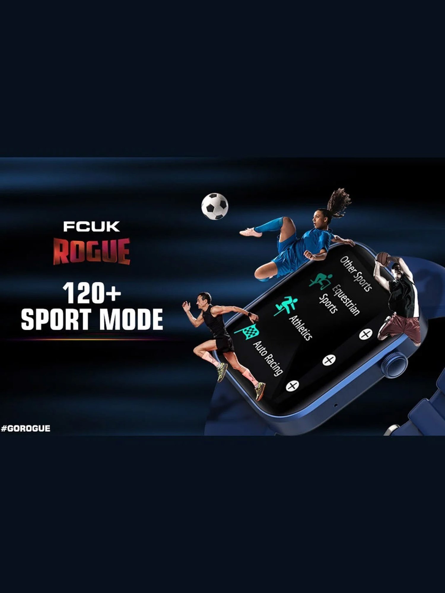 FCUK FCSW06-A ROGUE Unisex Smart watch