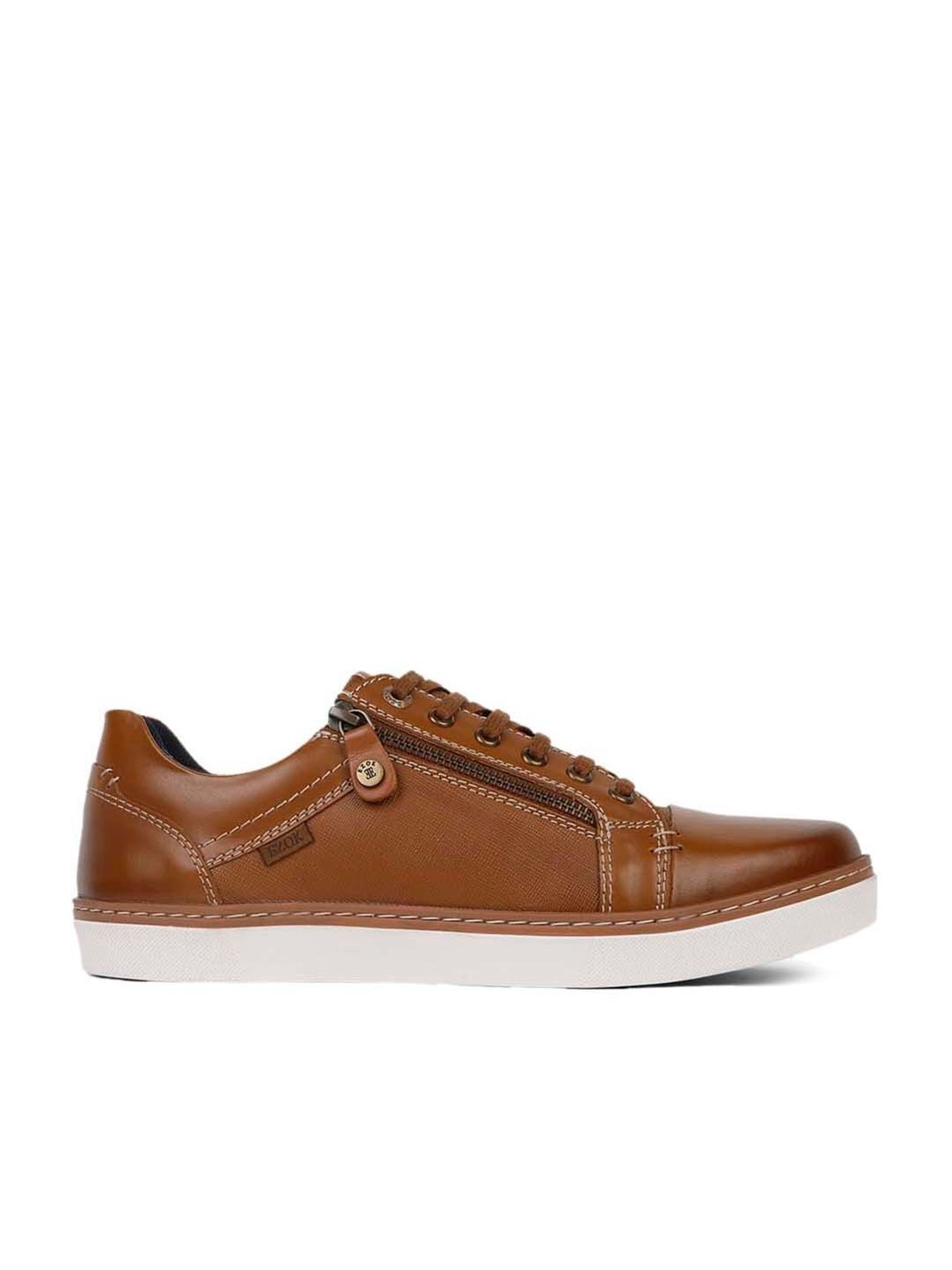 EZOK Men's Tan Casual Sneakers