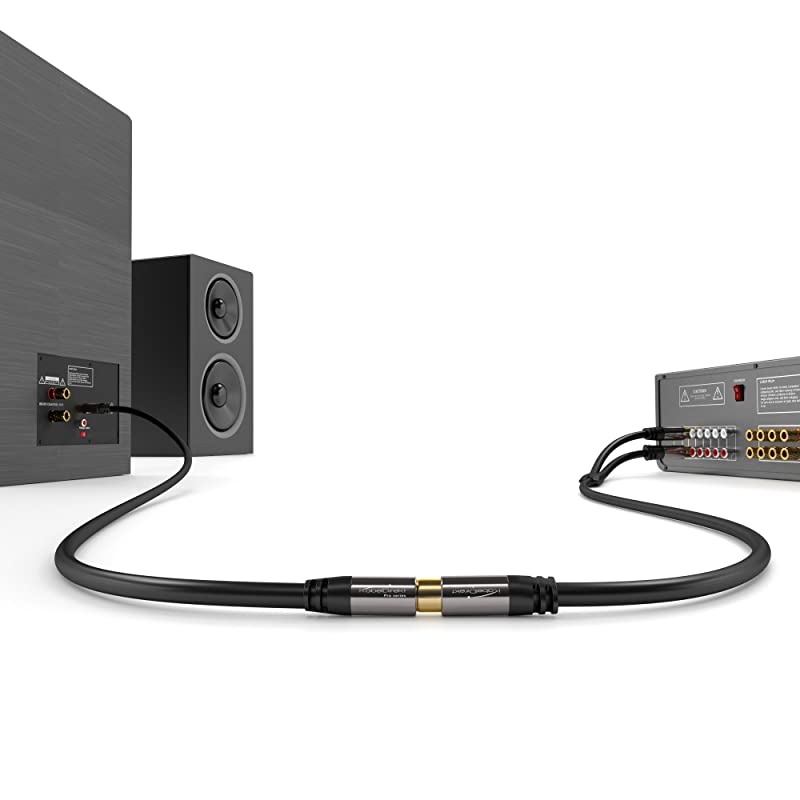 Video CableComposite Cord 100 ft RCA to RCA MMx3AV Cable for TVDVDVCD etd