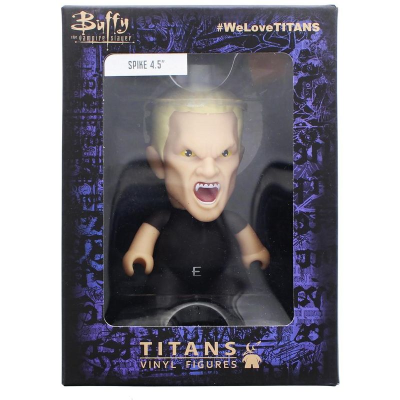Titan Books Buffy the Vampire Slayer 4.5" Spike Titan Vinyl Figure (Horror Block Exclusive)
