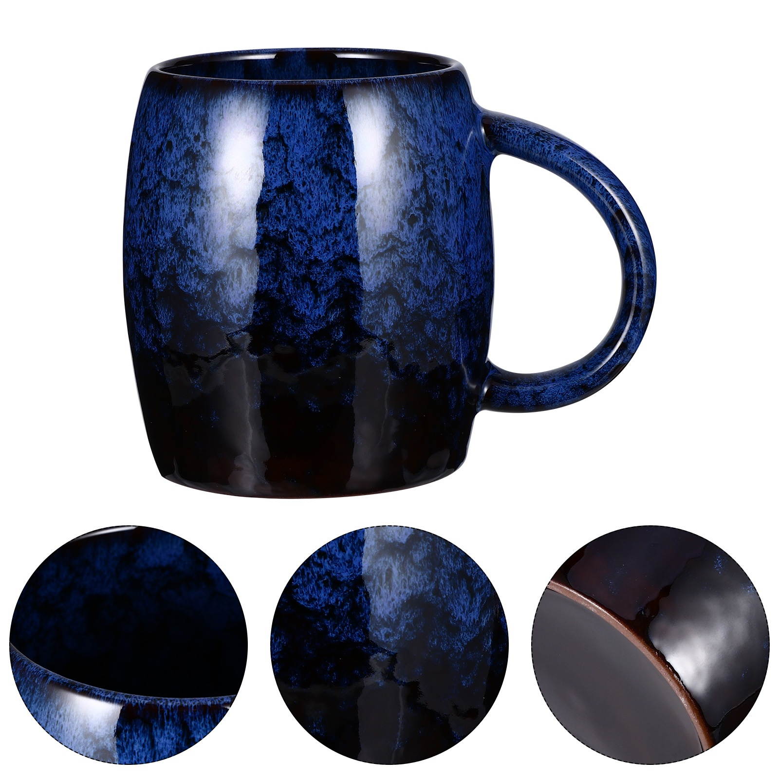 Retro Water Mug Practical Office Ceramic Cup Household Coffee Cup Water Cup