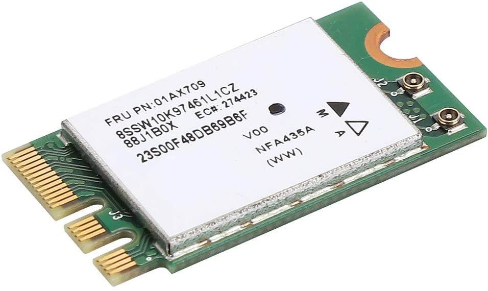 SOONHUA 2.4G+5G Dual-Band Wireless Network Card QCNFA435 NGFF M.2 Interface for Lenovo IdeaPad