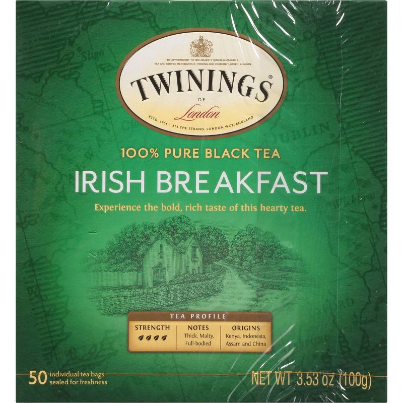 Twinings Irish Breakfast Tea - 50ct