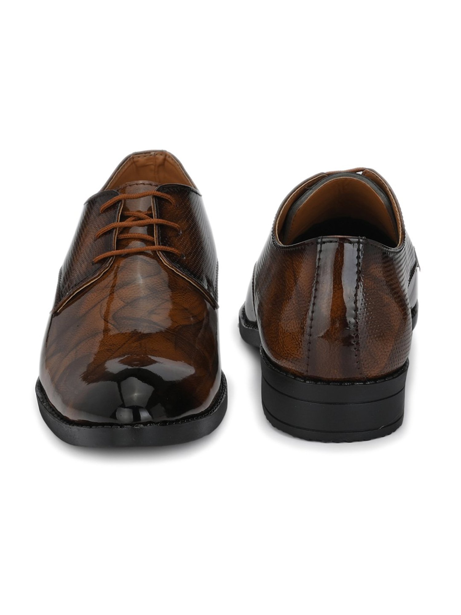 Prolific Tan Derby Shoes
