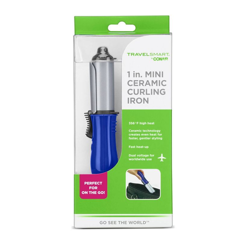 Travel Smart by Conair Ceramic Mini Curling Iron - 1"
