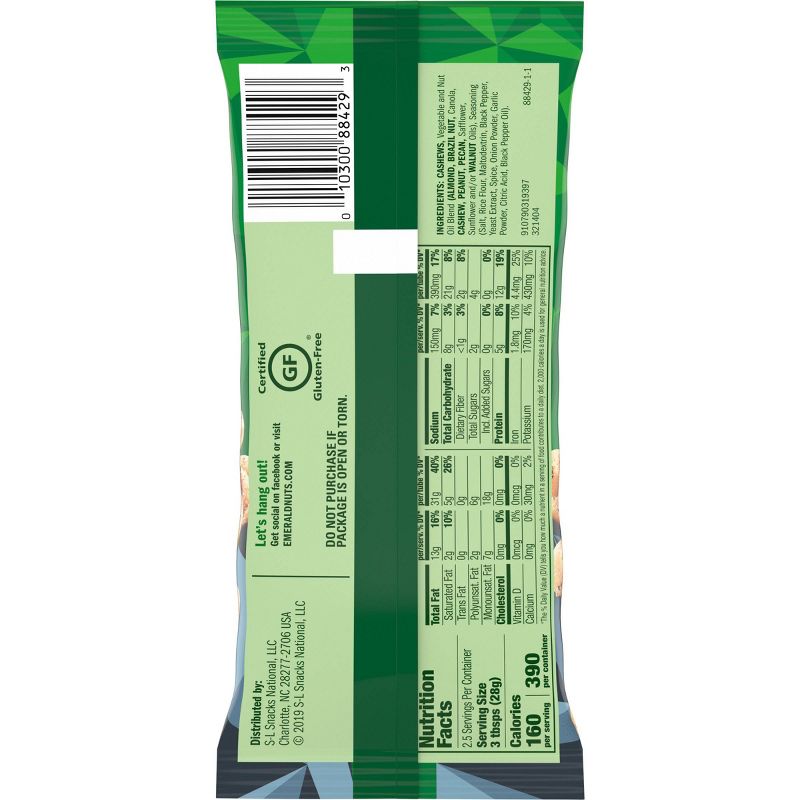 Emerald Salt & Pepper Cashews - 2.5oz