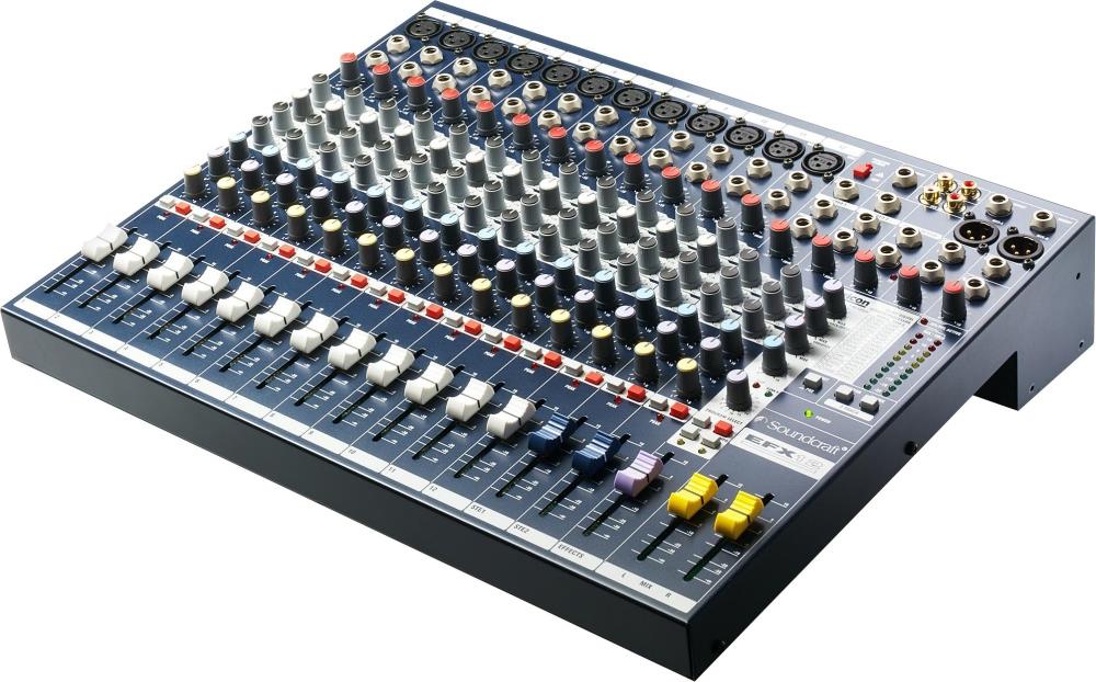 Soundcraft EFX12 12-channel Compact Mixer