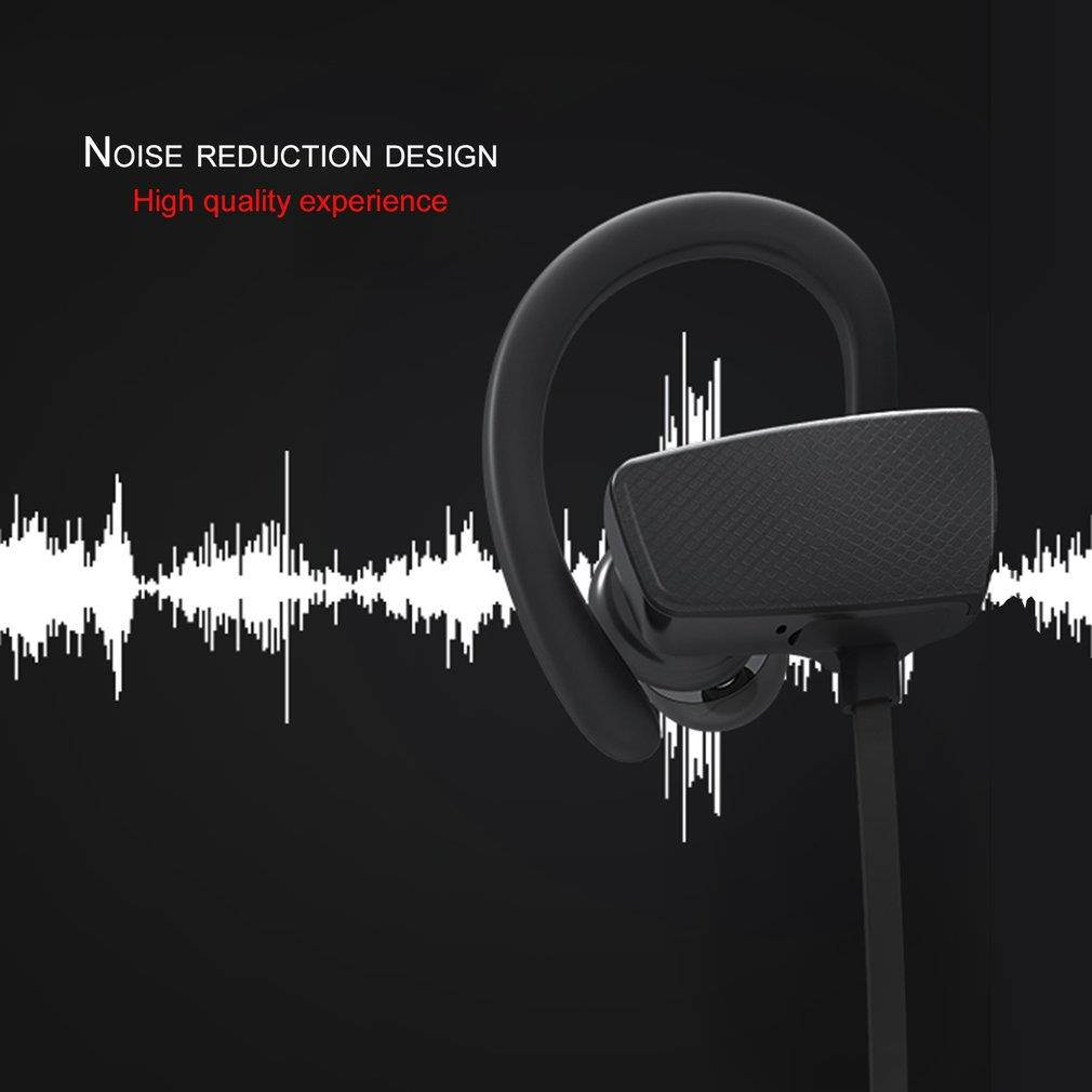 Wireless Stereo Sports Earphones Waterproof Sweatproof Touch Operation Binaural Sports Earbuds Music Playing Earpieces