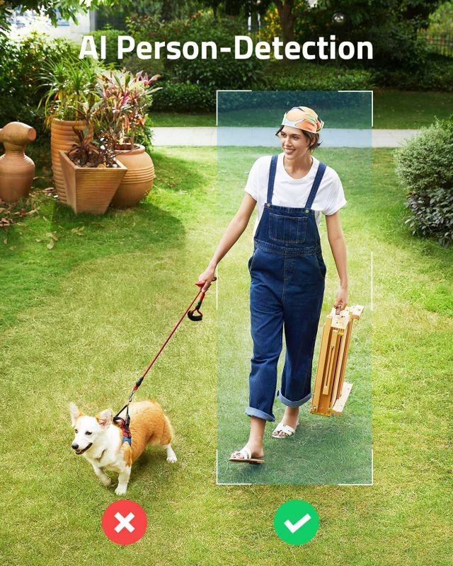 eufy Security, SoloCam E20, Wireless Standalone Outdoor Security Camera, WiFi, Wire-Free, 1080p, IP65 Weatherproof, Night Vision, Local Storage, No Monthly Fee