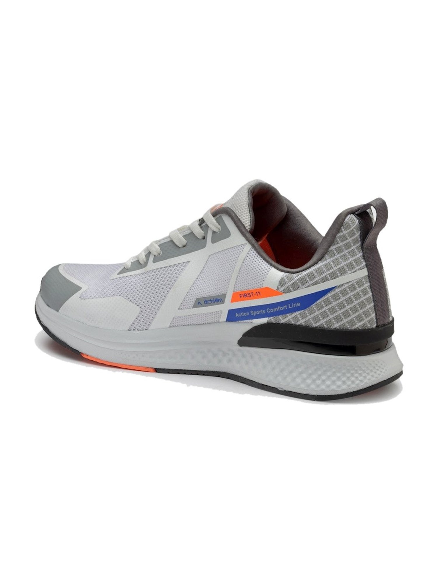 Action Men's White Running Shoes