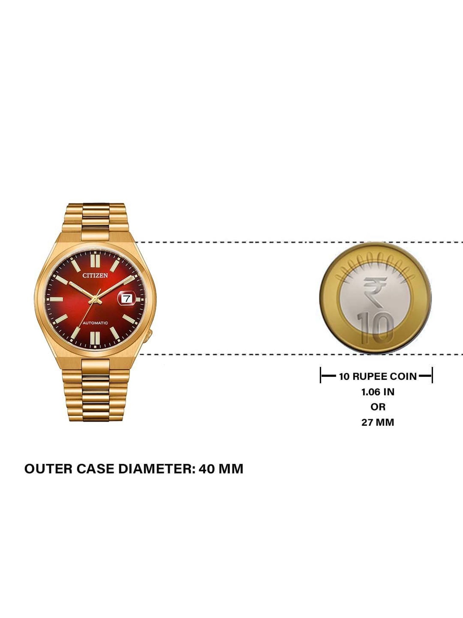 Citizen NJ0153-82X Automatic Analog Watch for Men