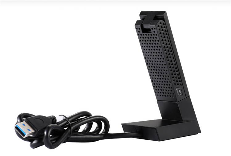 A6210 - AC1200 High Gain WiFi USB Adapter &mdash; 802.11ac Dual Band 2.4/5GHz USB 3.0 for Windows 7, 8, 10, XP, Vista