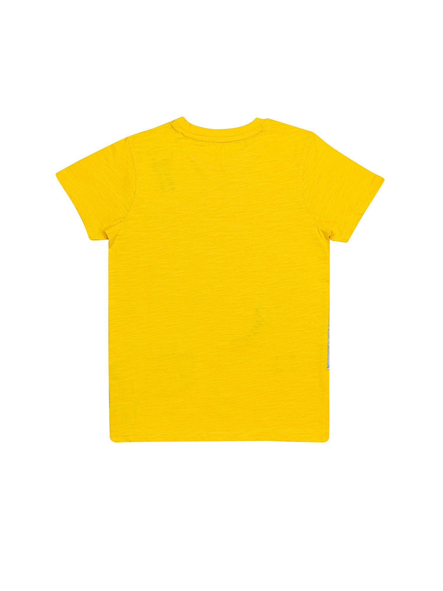 H by Hamleys Boys Yellow Applique T-Shirt