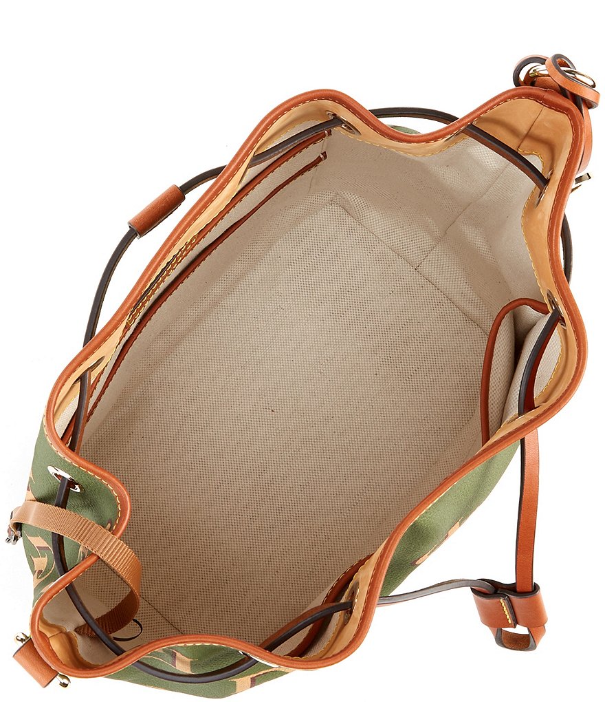 COACH Colorblock Leather Willow Bucket Bag