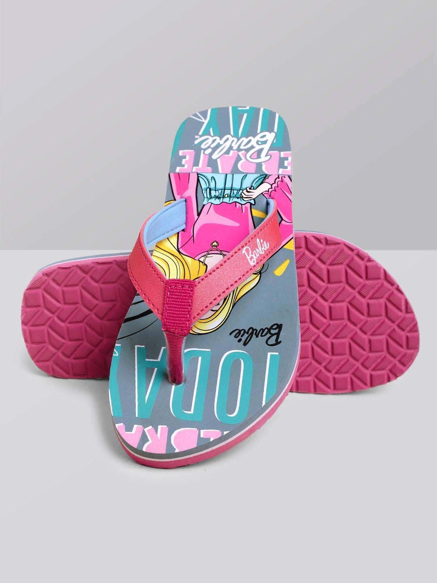 Passion Petals Kids Pink Sling Back Clogs