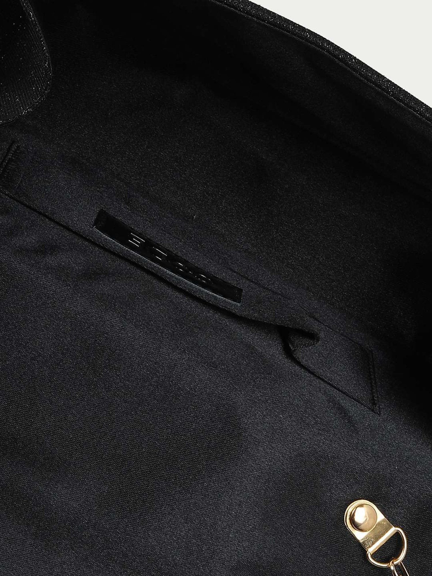 Estee & Lilly Turn Key Closure Clutch - Black