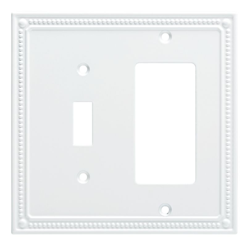 Franklin Brass Classic Architecture Single Switch Wall Plate Nickel