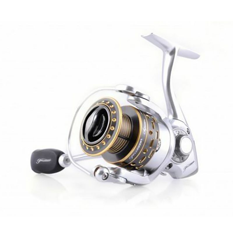 Pflueger SUPSP25X Supreme Spinning Ultralight Reel w/ 9 Stainless Steel Ball Bearings and Braid Ready Spool for Freshwater or Inshore Fishing, Silver