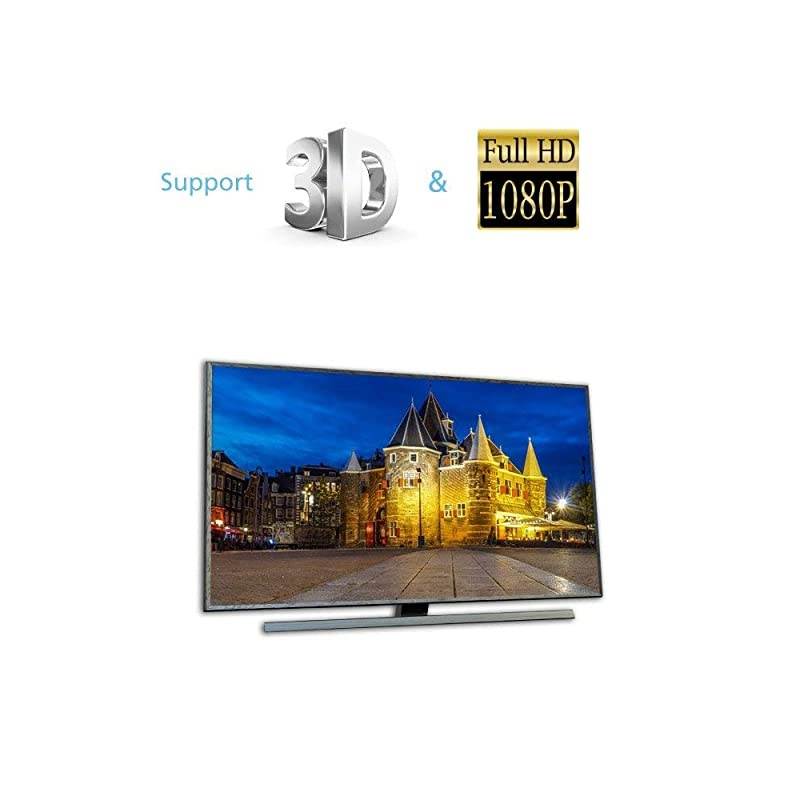 4K2K 4x1 HDMI Switcher w/Picture-in-Picture (PiP), Wireless Remote Control, Supports Full HD 720p,1080i, 1080p, 3D, 4K2K, for HDTV, Blue-ray, Xbox, PC, Theater Systems etc. - Black (61033)