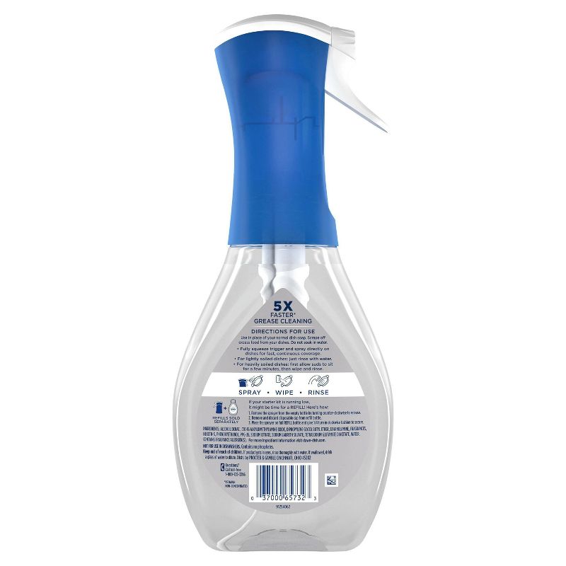 Dawn Platinum Powerwash Spray Free & Clear Starter Kit - 16 fl oz