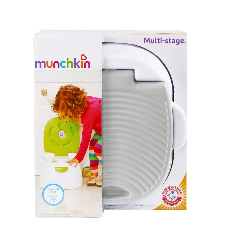 Munchkin Arm & Hammer Multi-Stage 3-in-1 Potty Chair  Ring and Step Stool