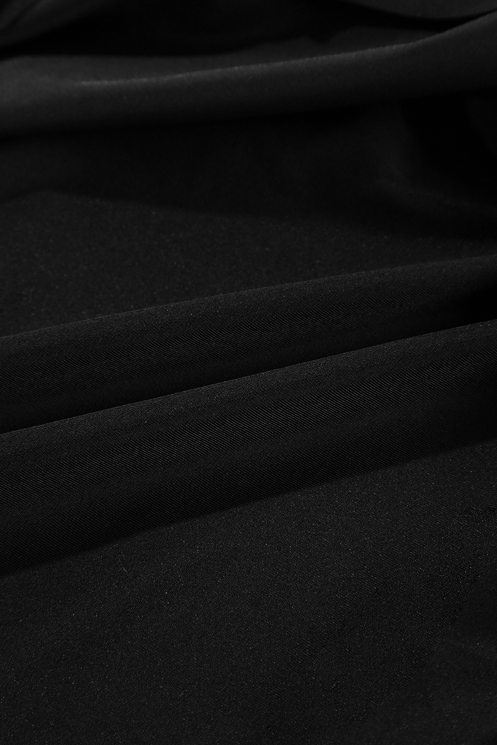 Black Plant Print Zip Front Half Sleeve One Piece Swimsuit