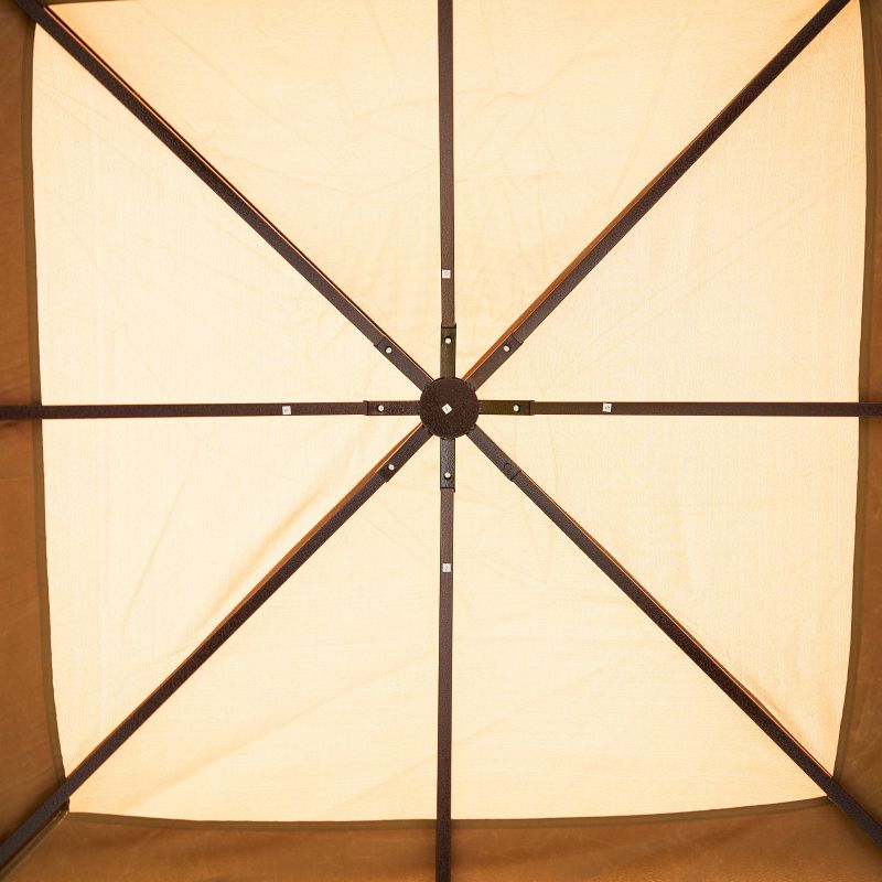 10' x 10' Patio Gazebo with Sunshades - Patio Festival