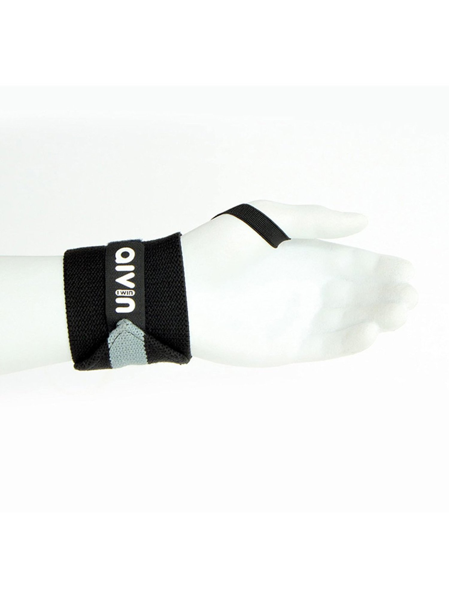 AIVIN Weight Lifting Wrist Support (Black) Size - Free Size