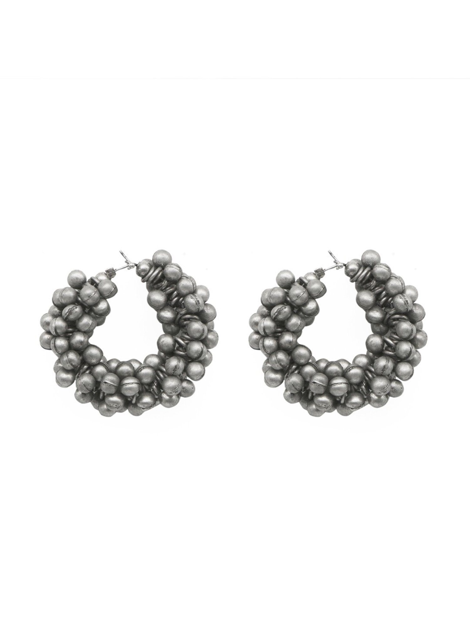 Teejh Shawna Silver Oxidised Jewellery Set