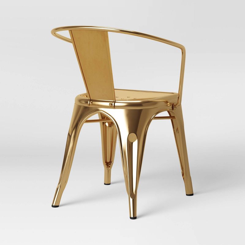 Carlisle Couture Metal Dining Chair Gold - ACEssentials
