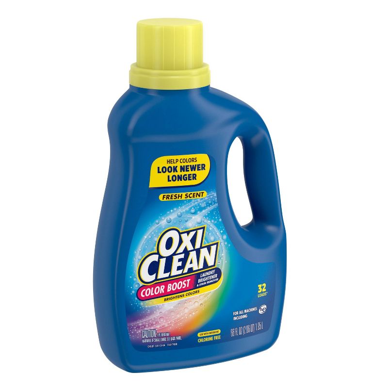 OxiClean Color Boost Color Brightener plus Stain Remover Liquid Fresh Scent - 66 fl oz