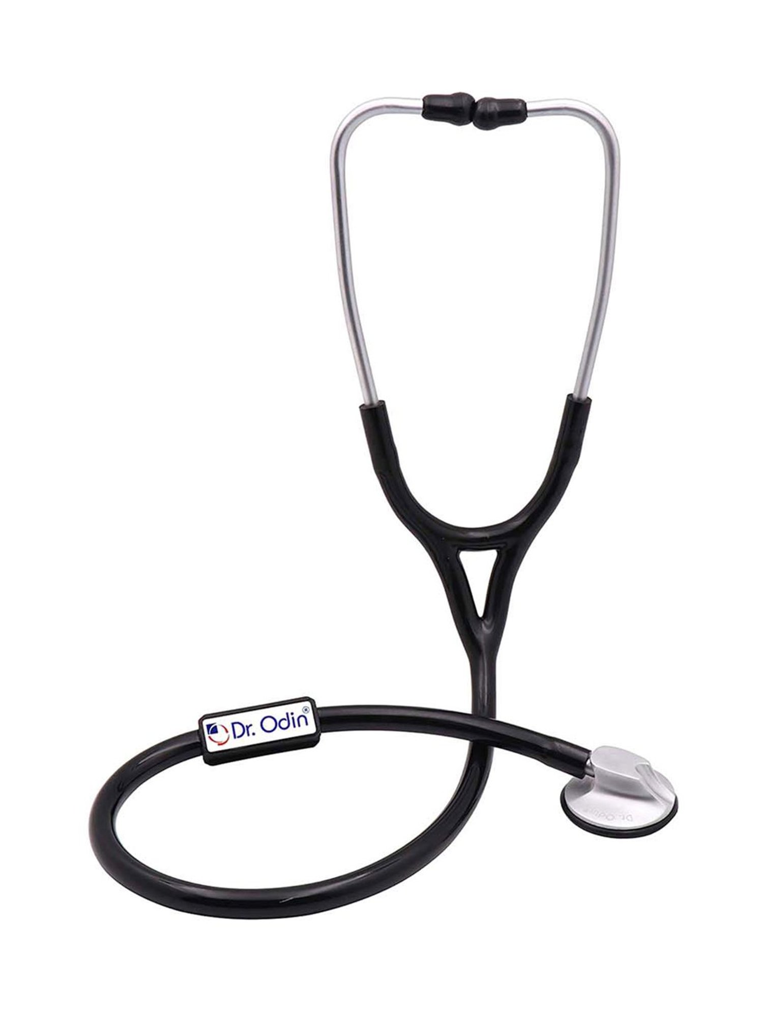 Dr. Odin Premium Brass Frame Stethoscope (Black)