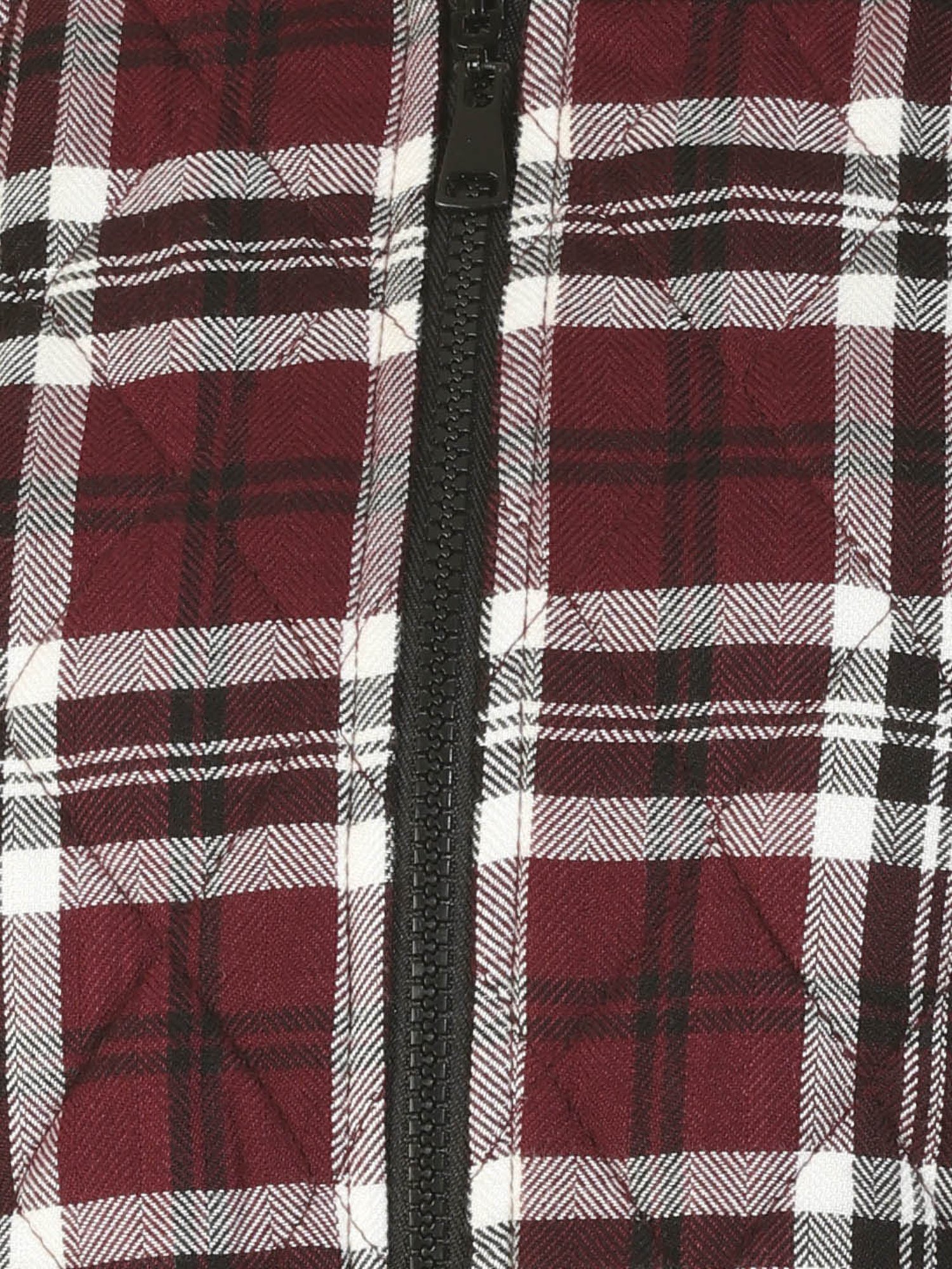 Mustard Wine Checks Reversible Jacket