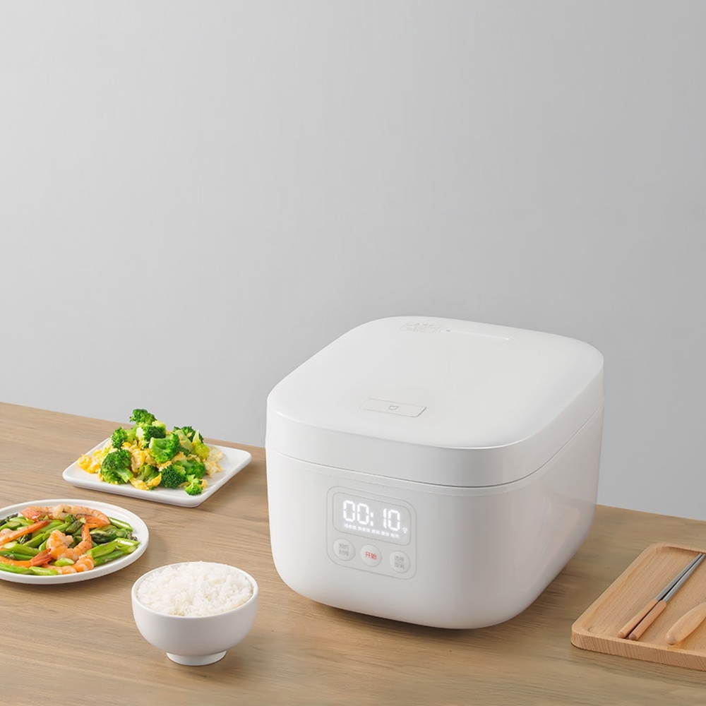 Xiaomi Mijia Electric Rice Cooker Warmer 4L 890W 24Hrs Timing Dual Temperature Probe LED Display 220V Non Stick Smart Cooking APP WiFi Linkage