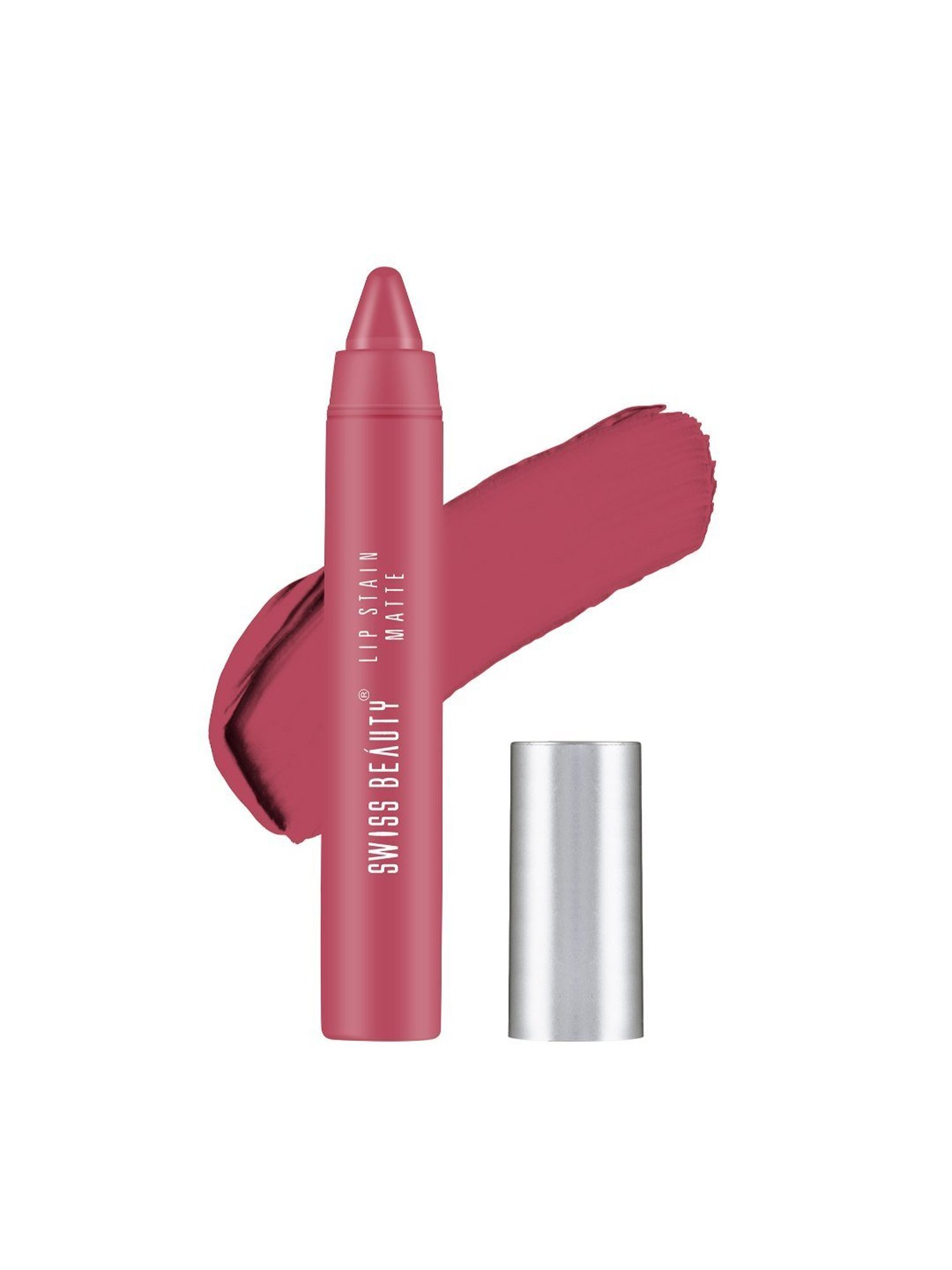 Lenphor Matte Show-Off Lip Crayon Cupid Red - 2.8 gm