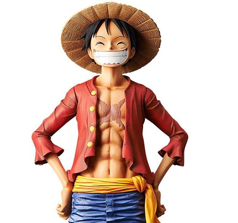 Banpresto One Piece Grandista The Grandline Men Monkey D Luffy 10" Figure Statue