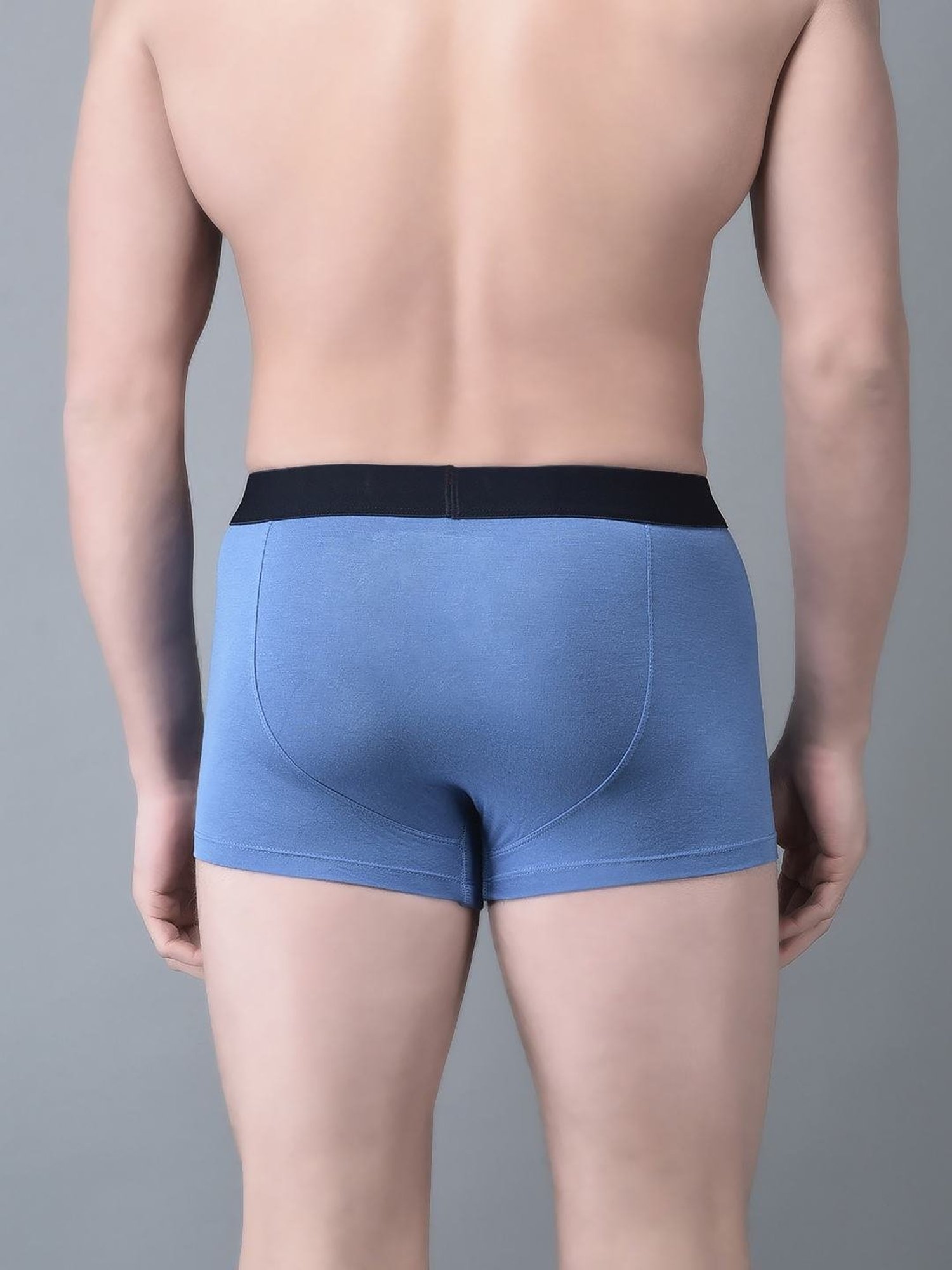 Dollar Bigboss Assorted Cotton Regular Fit Trunks - Pack Of 3