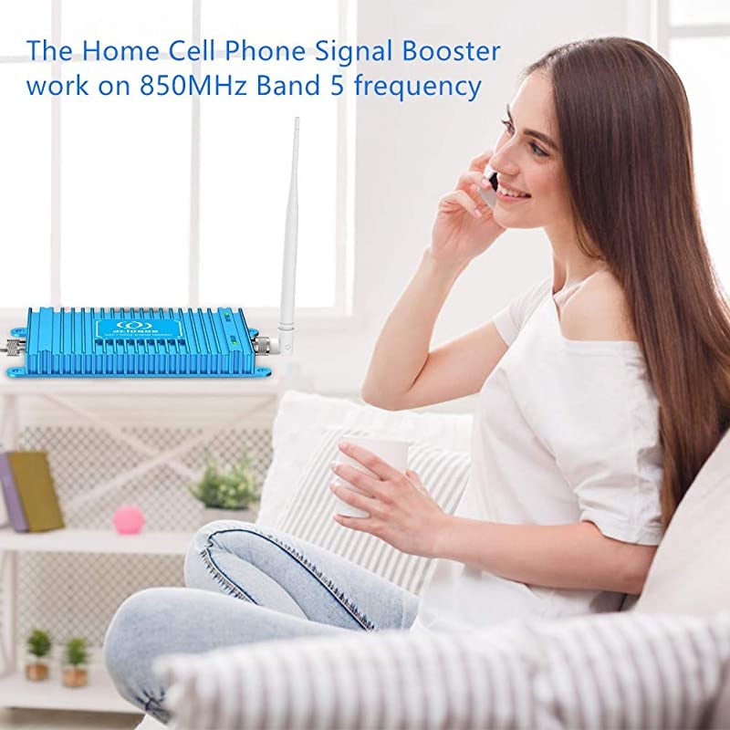LTE ATT TMobile 65dB 700MHz Cell Phone Signal Booster for Home and Office Band 1217 FDD LTE Mobile Phone Signal Amplifier Including 45 Feet RG58 Cable Repeater Full Kit