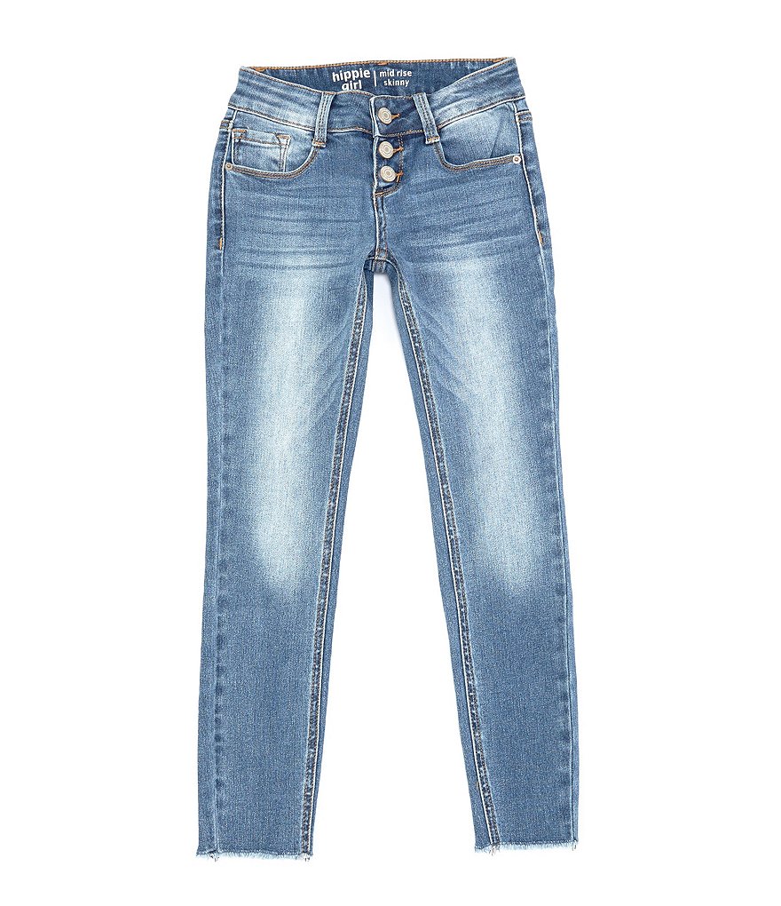 Celebrity Pink Big Girls 7-16 Skinny-Fit Roll-Cuff Jeans