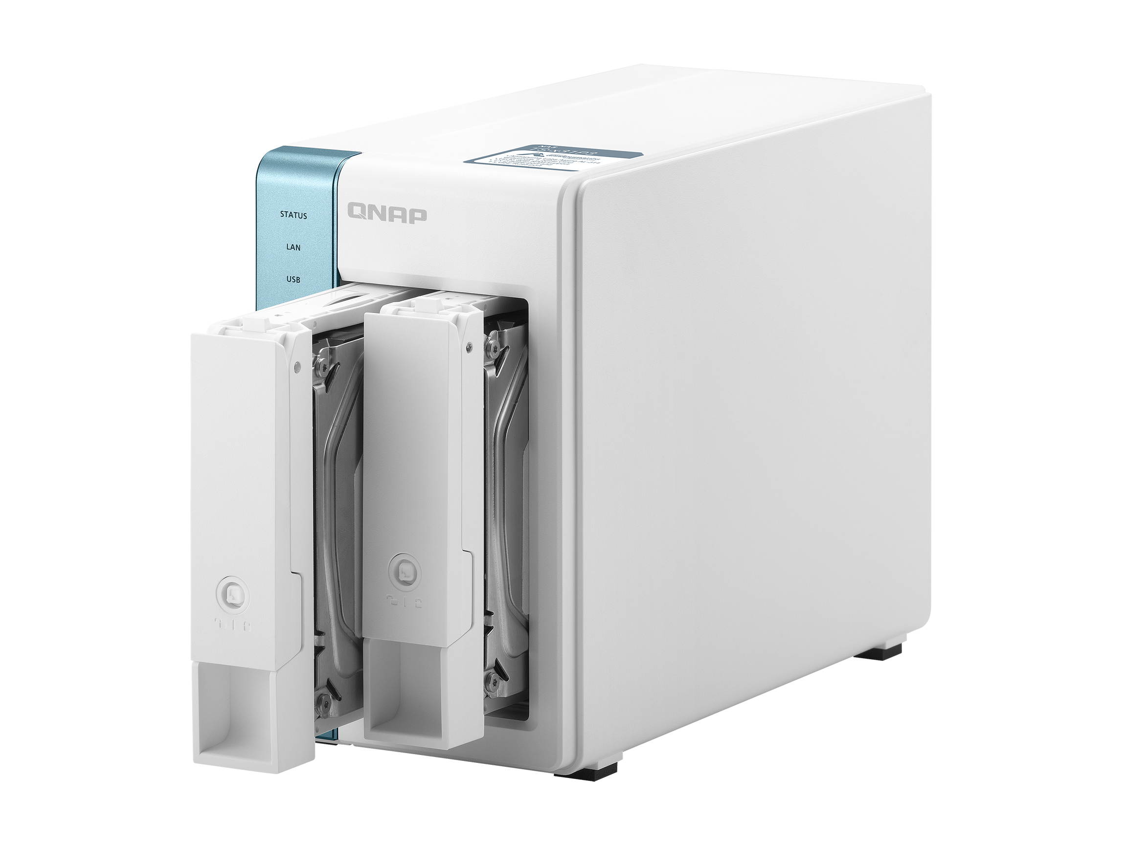 QNAP TS-231P3-4G 2 Bay Home & Office NAS with one 2.5GbE Port