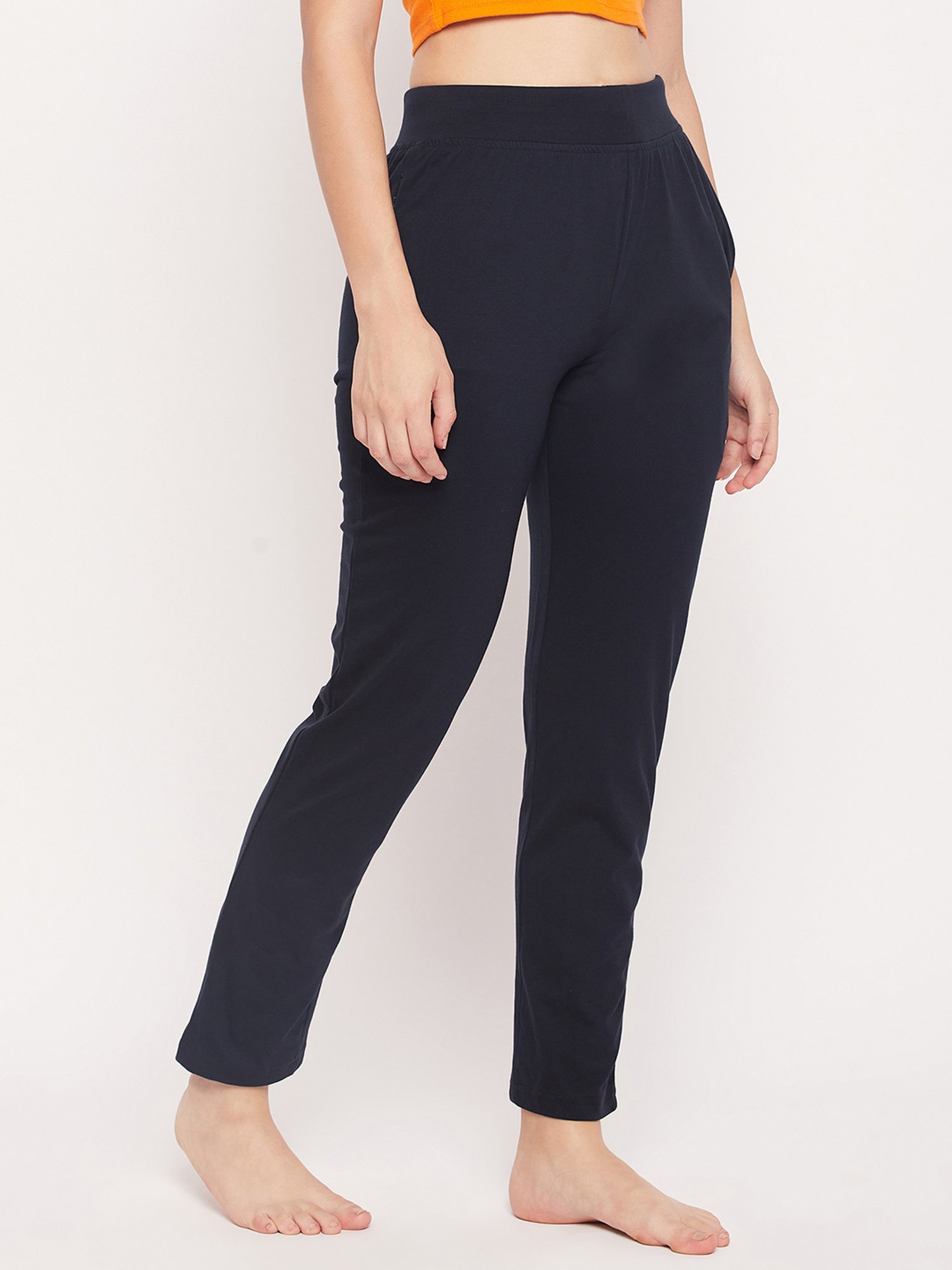 Okane Navy Mid Rise Lounge Pants