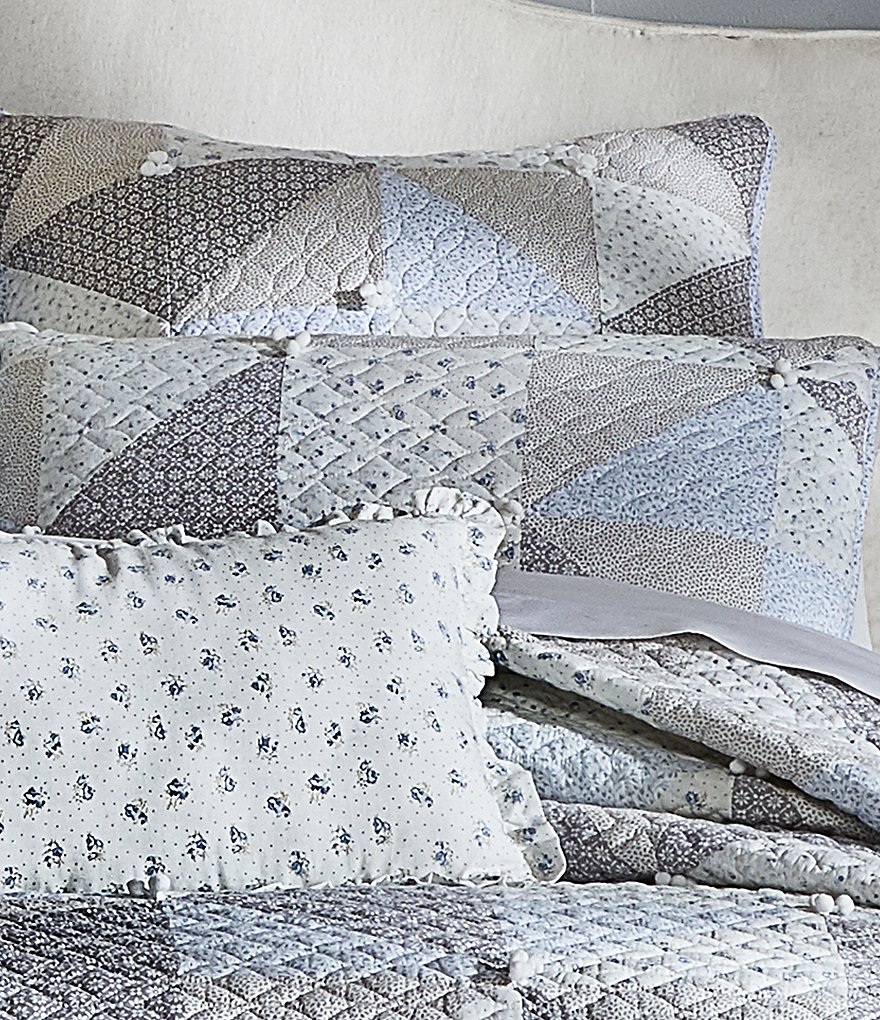 Piper & Wright Paige Floral Quilted Pillow Sham