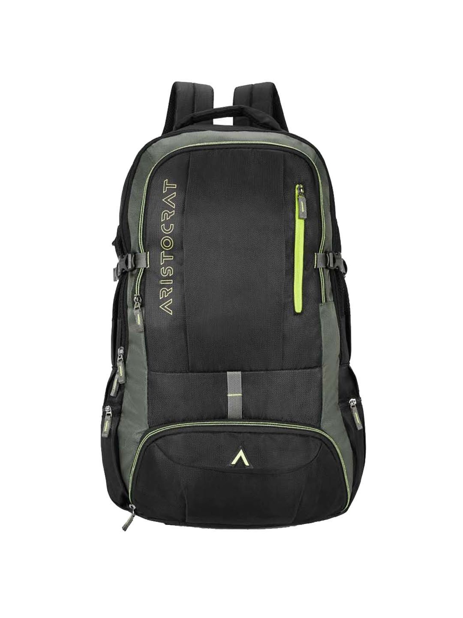 Aristocrat 45 Ltrs Black Medium Rucksack Backpack