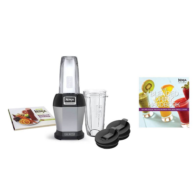 Nutri Ninja 900W Vitamin Extraction Smoothie Blender w/ 101 Healthy Recipe Guide