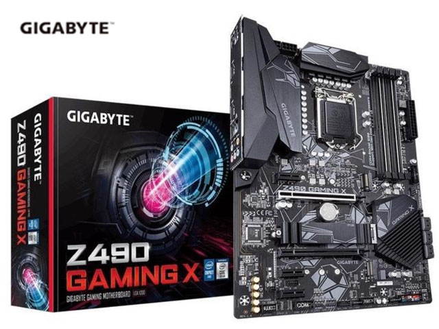 GIGABYTE Z490 Gaming X (Intel LGA1200/Z490/ATX/2xM.2/Realtek ALC892/Intel LAN/SATA 6Gb/s/USB 3.2 Gen 2/HDMI/Gaming Motherboard)