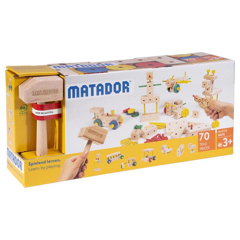 MATADOR Maker M070 Wooden Construction Set