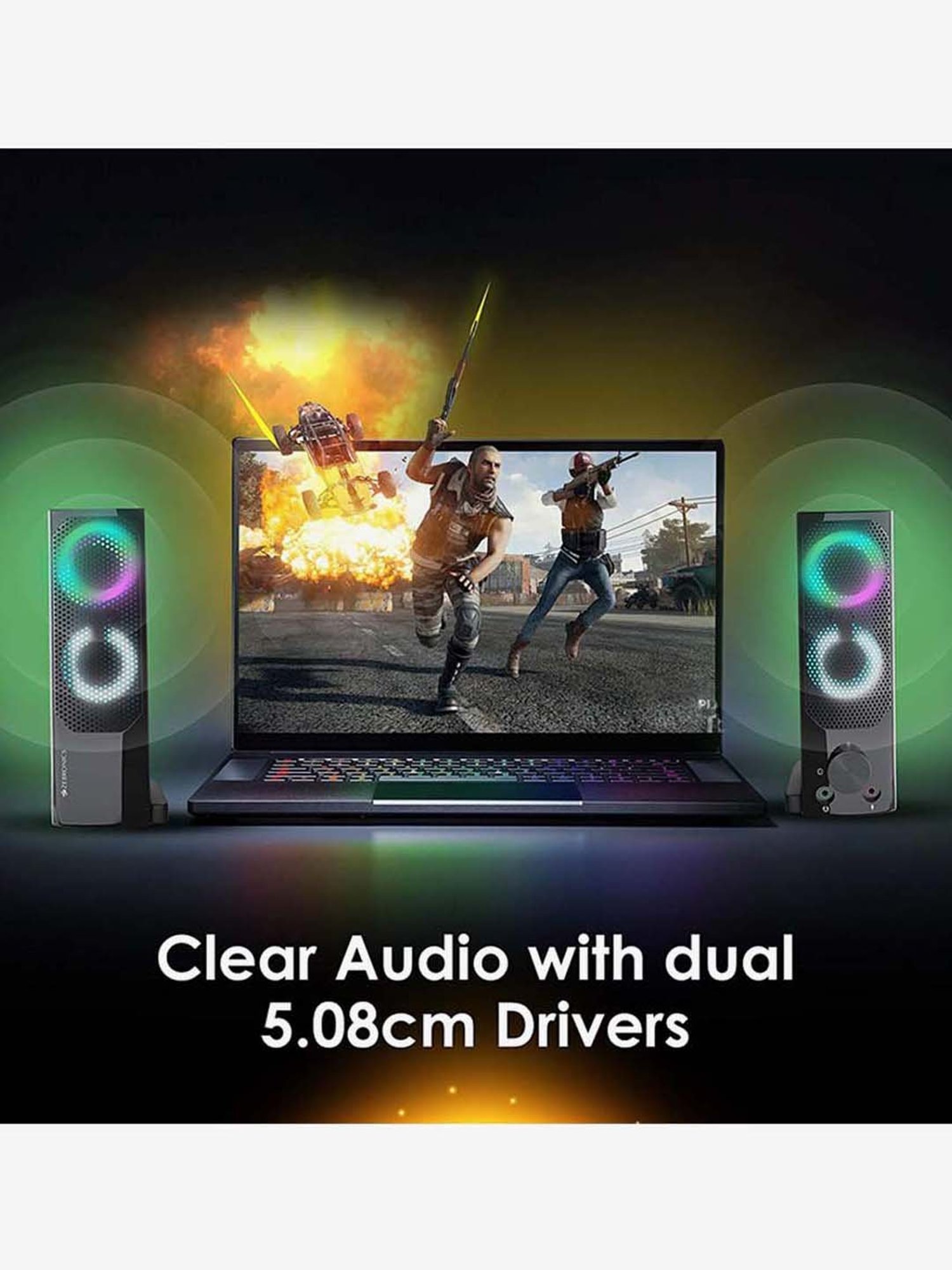 Enermax O'Marine EAS03-BS Black/Silver Waterproof Wireless Speaker