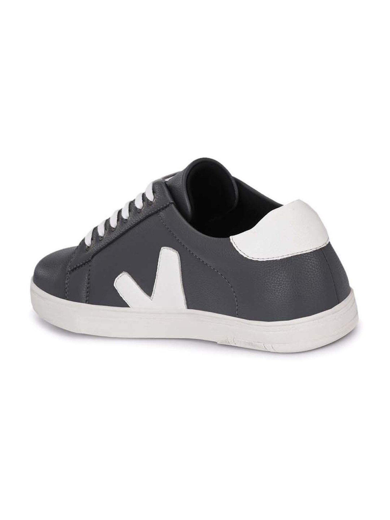 El Paso Men's Grey Casual Sneakers